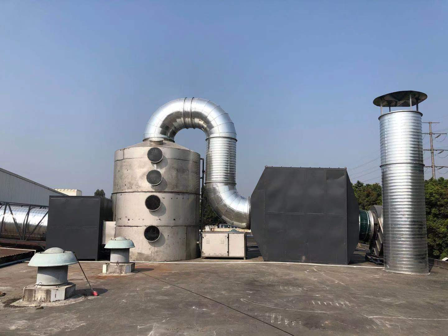 广州华欣汽车服务有限公司喷漆房废气治理工程说明